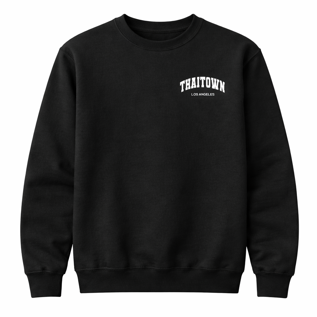 THAITOWN - DON’T KILL MY VIBE BLK SWEATSHIRT
