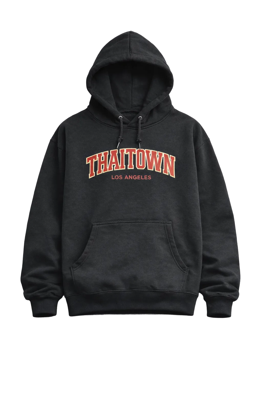 THAITOWN - HOODIE BLACK | RED
