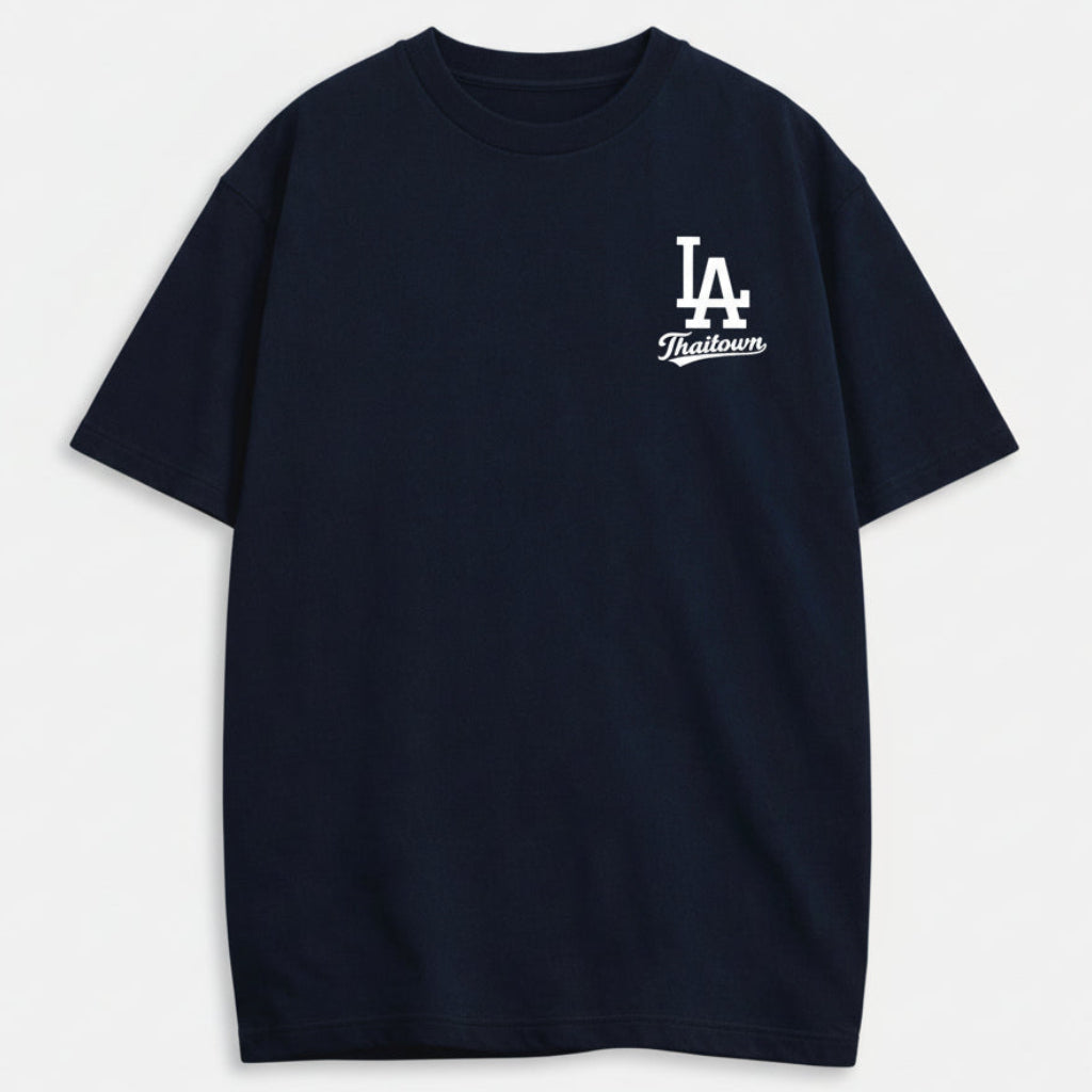 THAITOWN- HOLLYWOOD & WESTERN TEE NAVY
